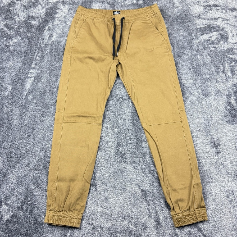 Bkc Joggers Mens Medium Brown Ripstop The Pants Drawstring